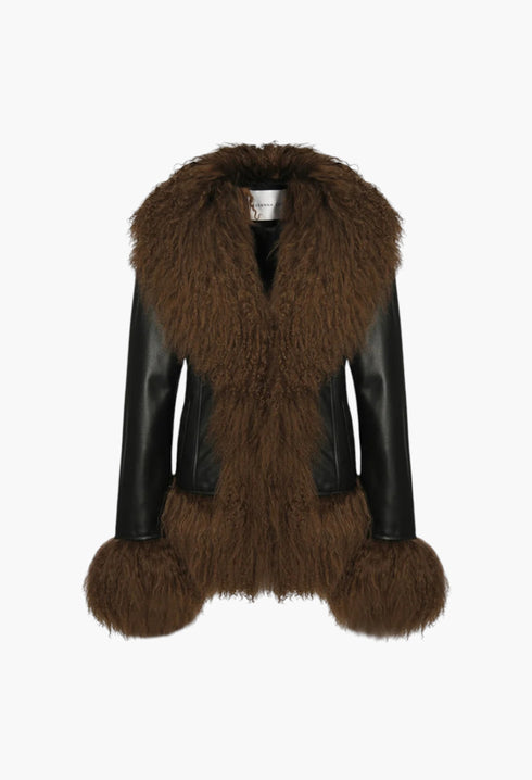 Dorothy Leather Coat